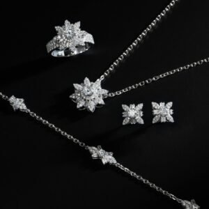 Pack « Terra Quartet » – Bracelet + Bague + Boucles + Collier (promo)