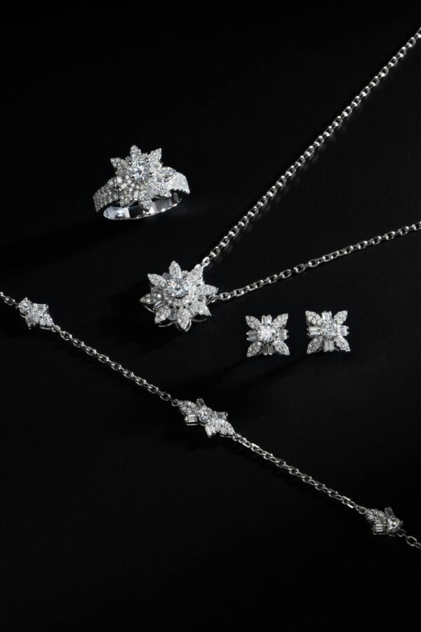 Pack « Terra Quartet » – Bracelet + Bague + Boucles + Collier (promo)